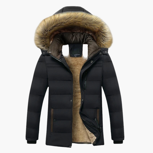 Men’s Fur Lining Heavy-Duty Winter Jackets