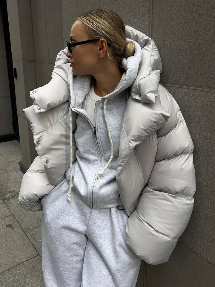 Women Winter Oversized Puffer Jacket