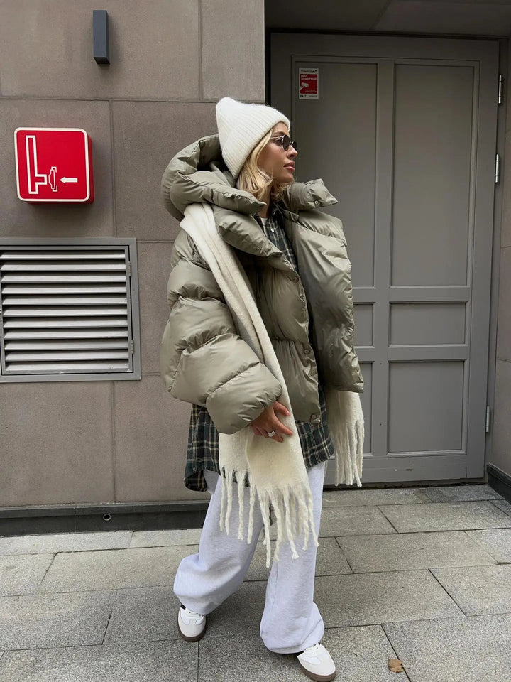 Women Winter Oversized Puffer Jacket