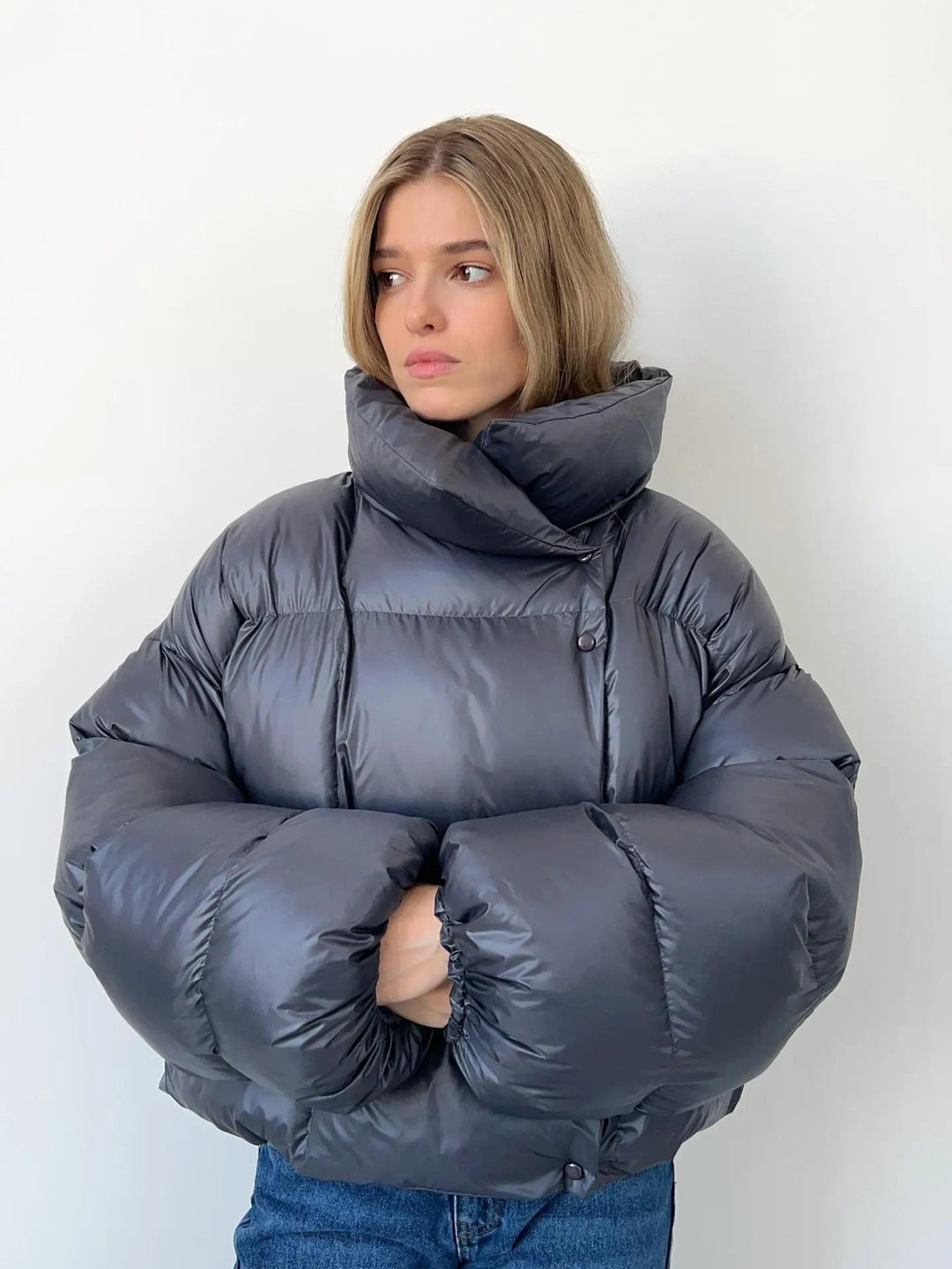 Women Winter Oversized Puffer Jacket