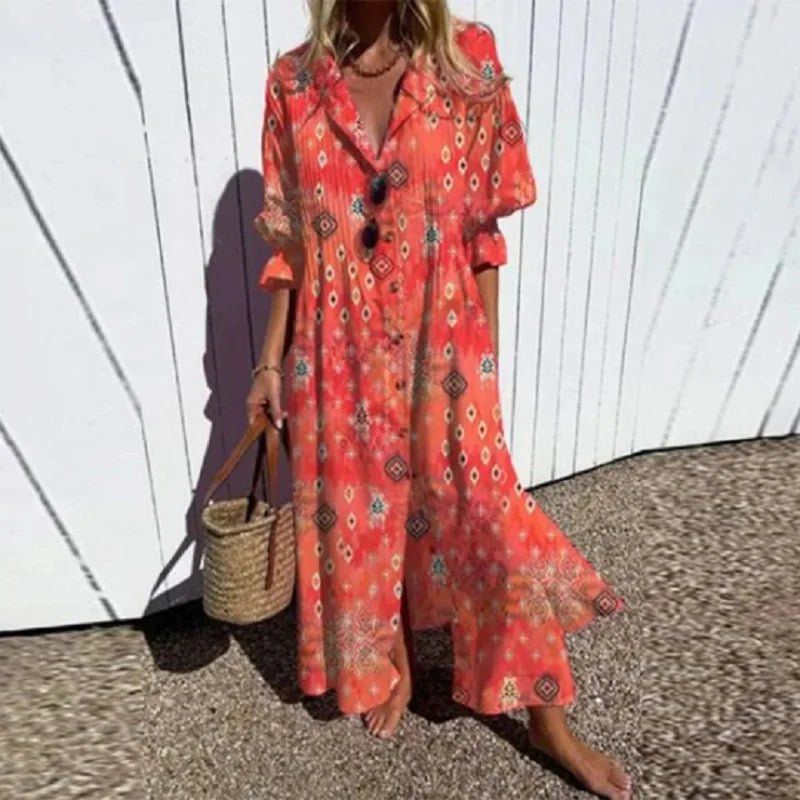 Elegant Bohemian Dress