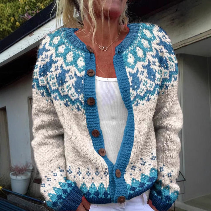Vintage Scandinavian Handcrafted Cardigan