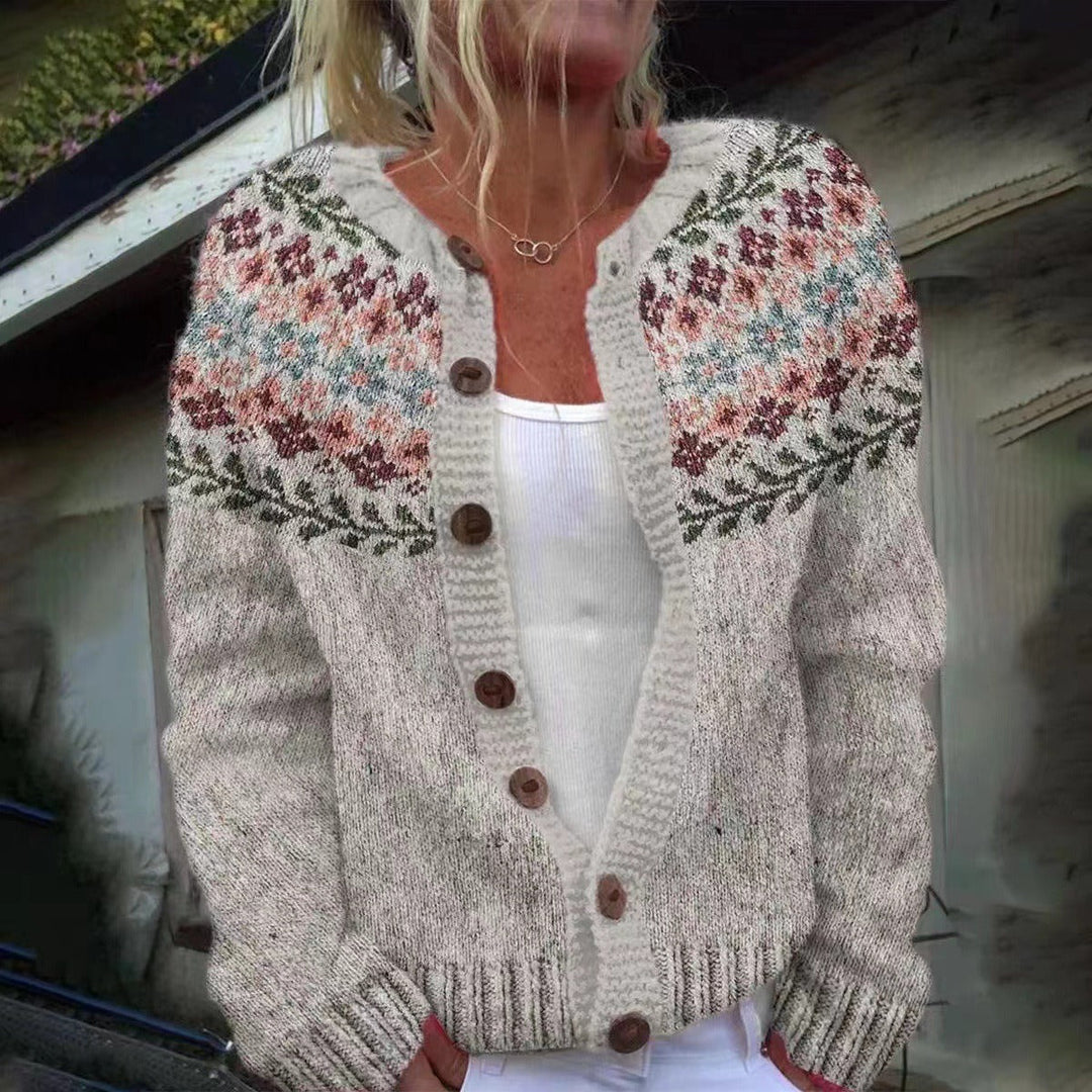 Rustic Nordic Wool Sweater