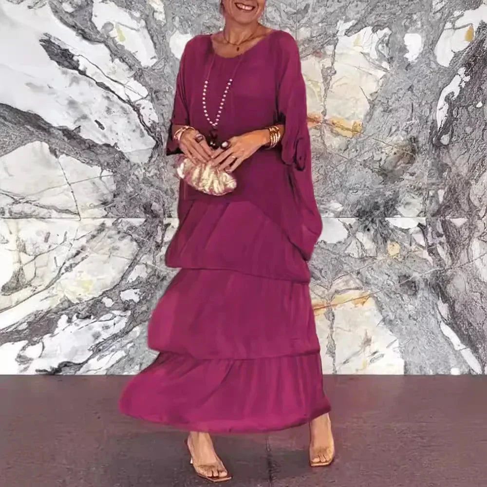 Long and Flowing Elegant Dress
