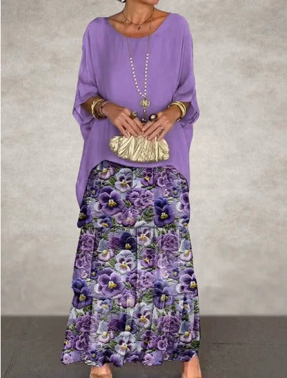 Clara | Stylish Flowy Maxi Dress