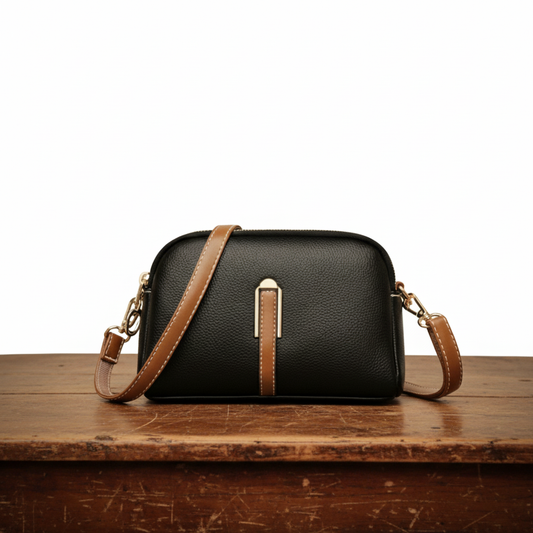 Mila Leather Crossbody Bag