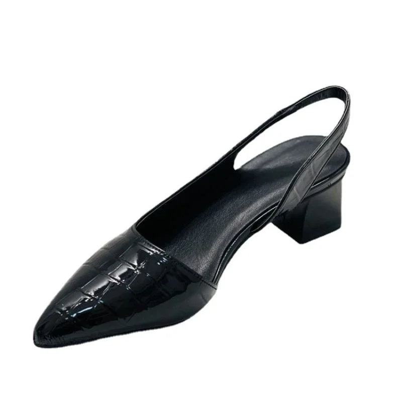Women’s Elegant Spring Block Heel Pumps