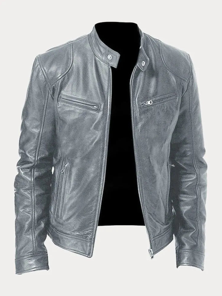 Men’s Stylish Zip-Up Casual Jacket