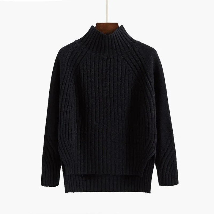 Women’s Ribbed Knit Long Sleeve Sweater