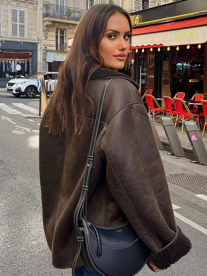 Women’s Stylish Double-Breasted Jacket