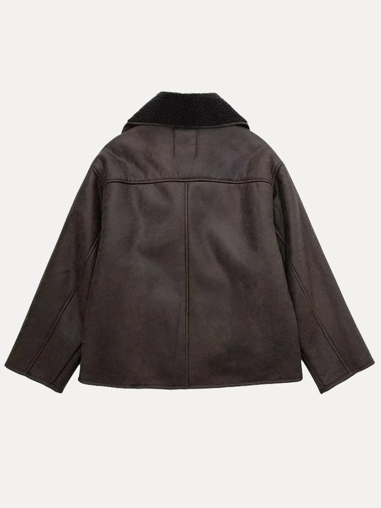 Women’s Stylish Double-Breasted Jacket