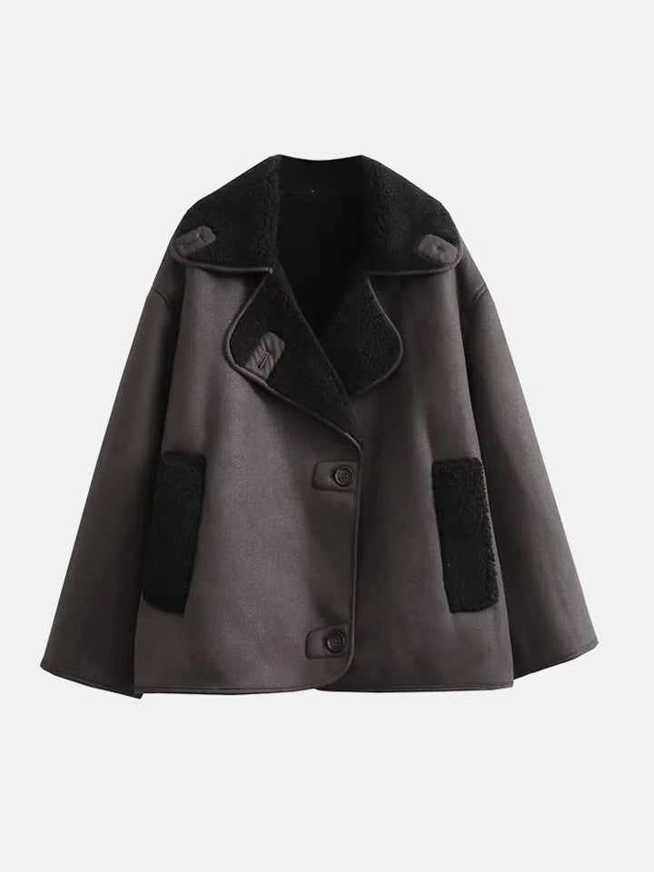 Women’s Stylish Double-Breasted Jacket