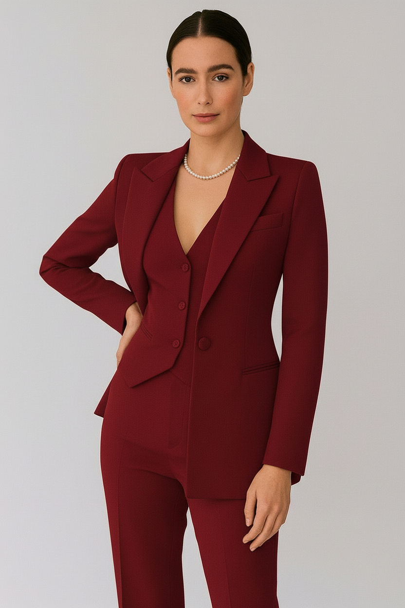 Traje de primavera elegante para mujer