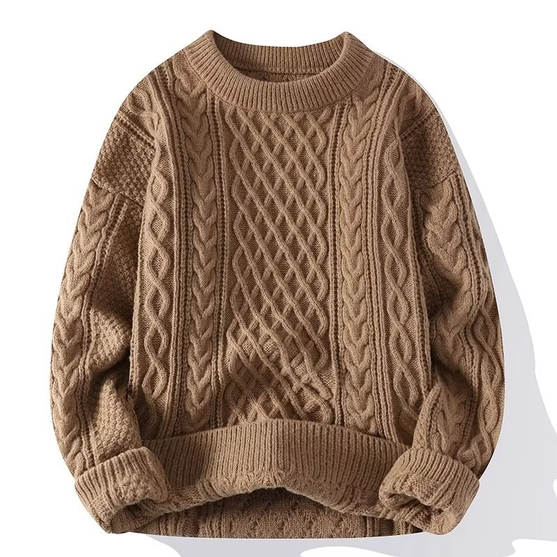 Women’s Spring Textured Crewneck Sweater