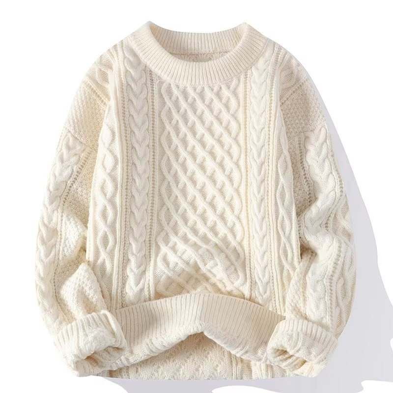 Women’s Spring Textured Crewneck Sweater