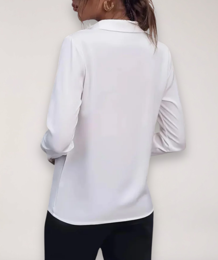 Women’s Spring Buttoned Office Blouse