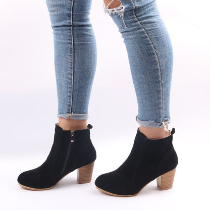 Women’s Casual High Heel Ankle Boots