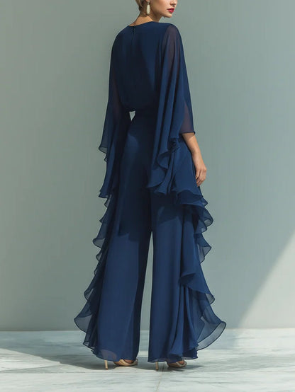 Monique | Two-Piece Chiffon Set