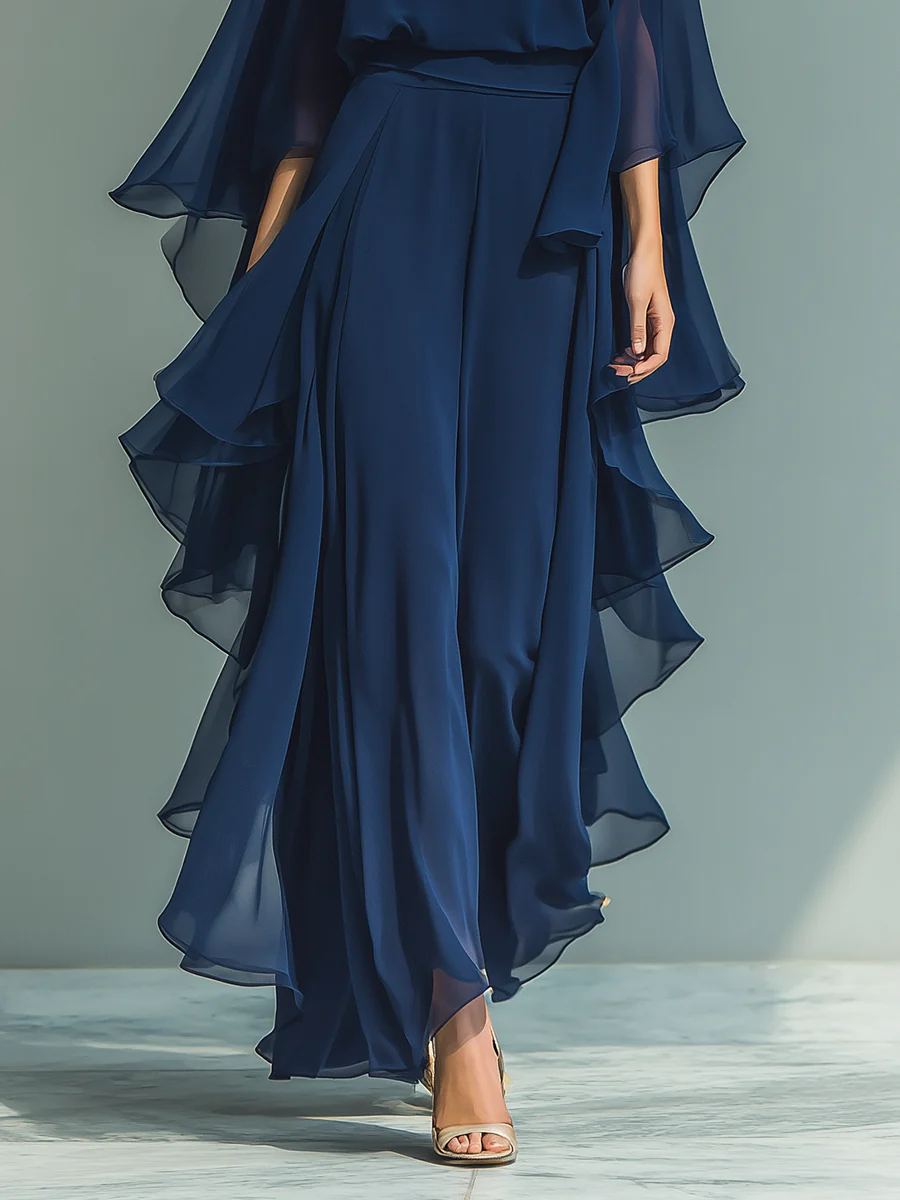 Monique | Two-Piece Chiffon Set