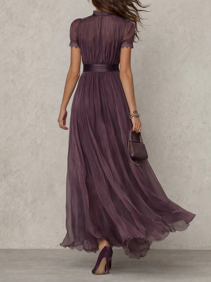 Julie | Long Chiffon Dress