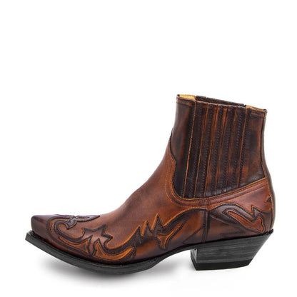 Traditional Western Cowboy Style Boots For Men