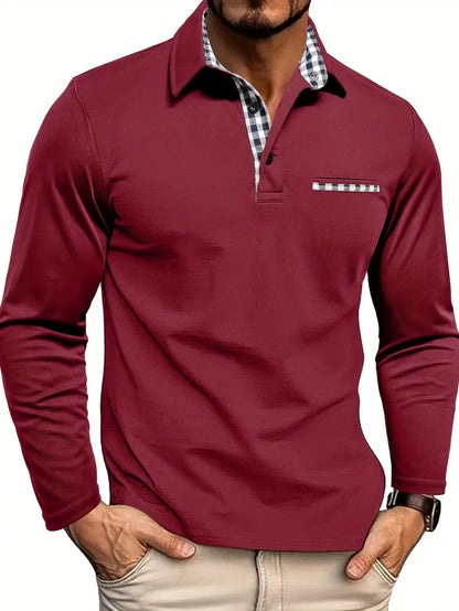 Smart Casual Long-Sleeve Polo