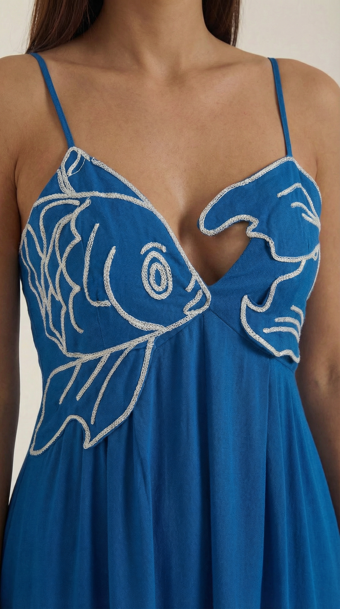 Embroidered Maxi Dress