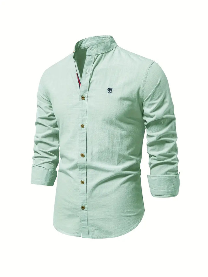 Men’s Spring Casual Button Shirt