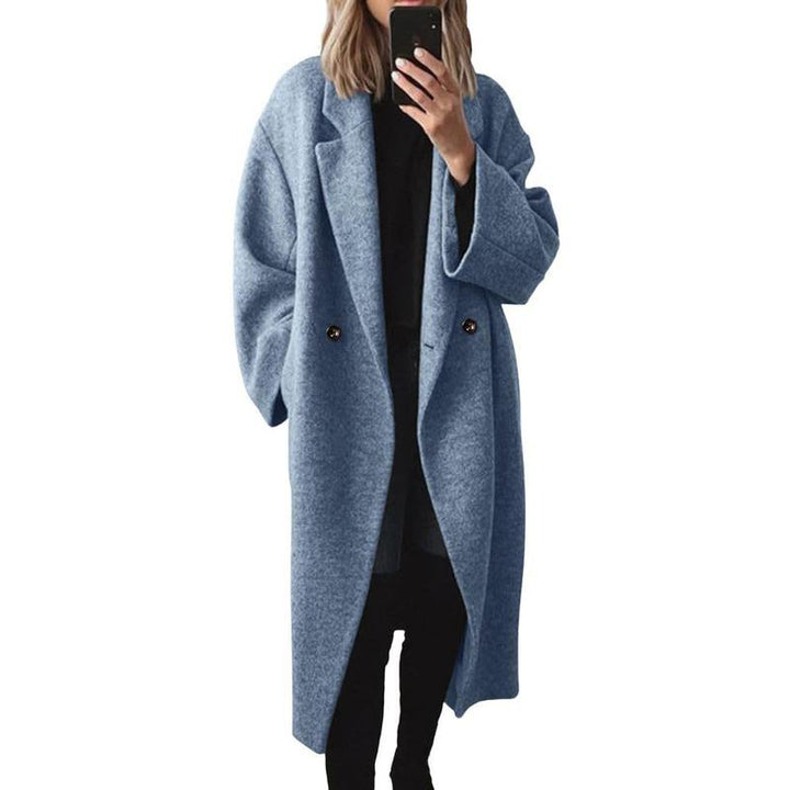M&D™ - Women's Winter Double-Breasted Long Wool Coat