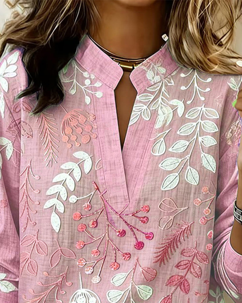 Brielle - Blusa de tacto suave