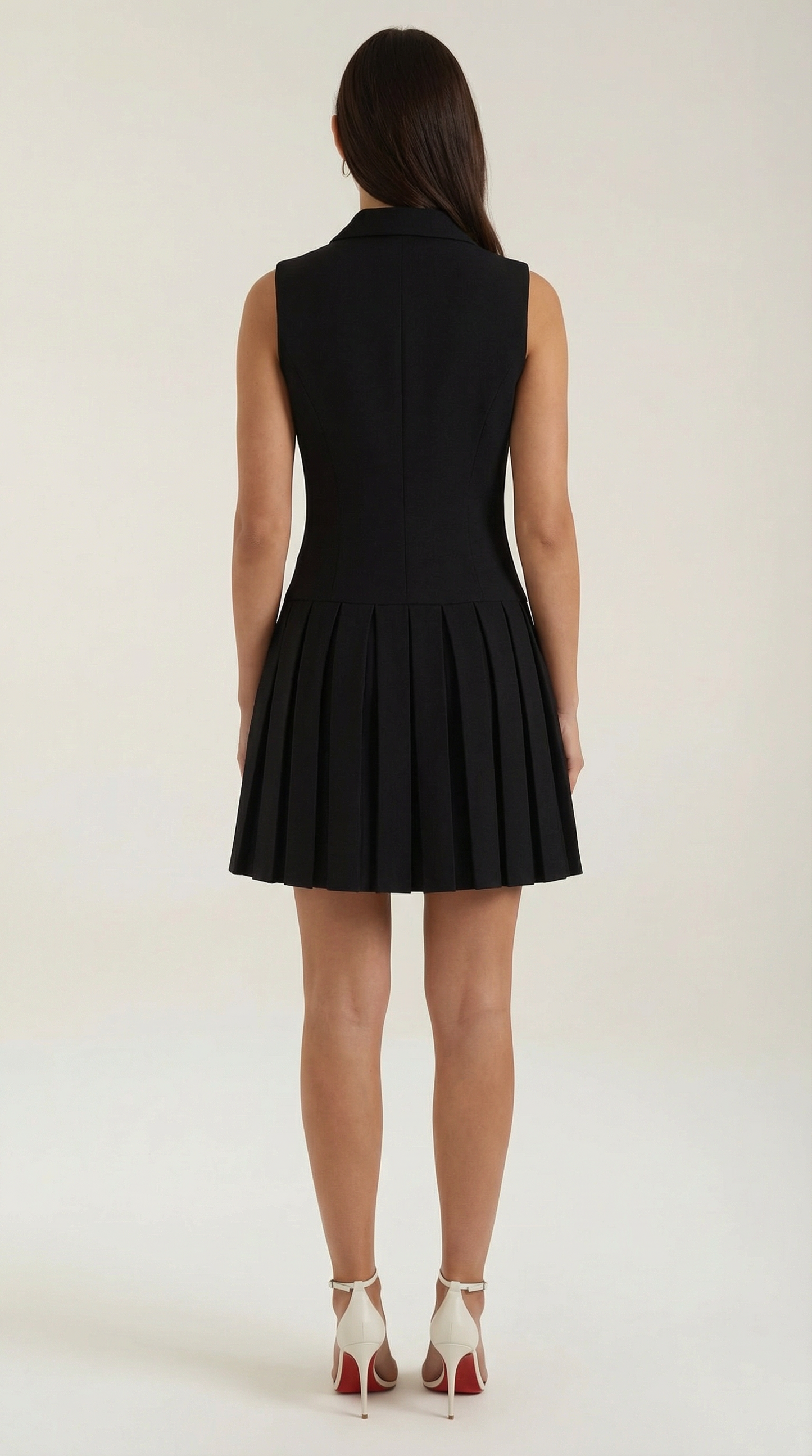 Minivestido con diseño de blazer