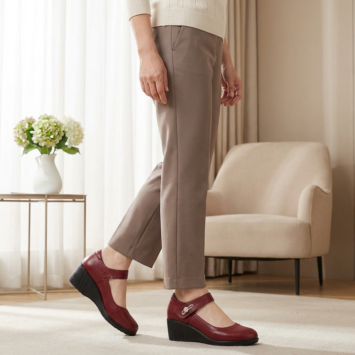 Lydia – Zapatos Cómodos de Tacón Medio Elegantes