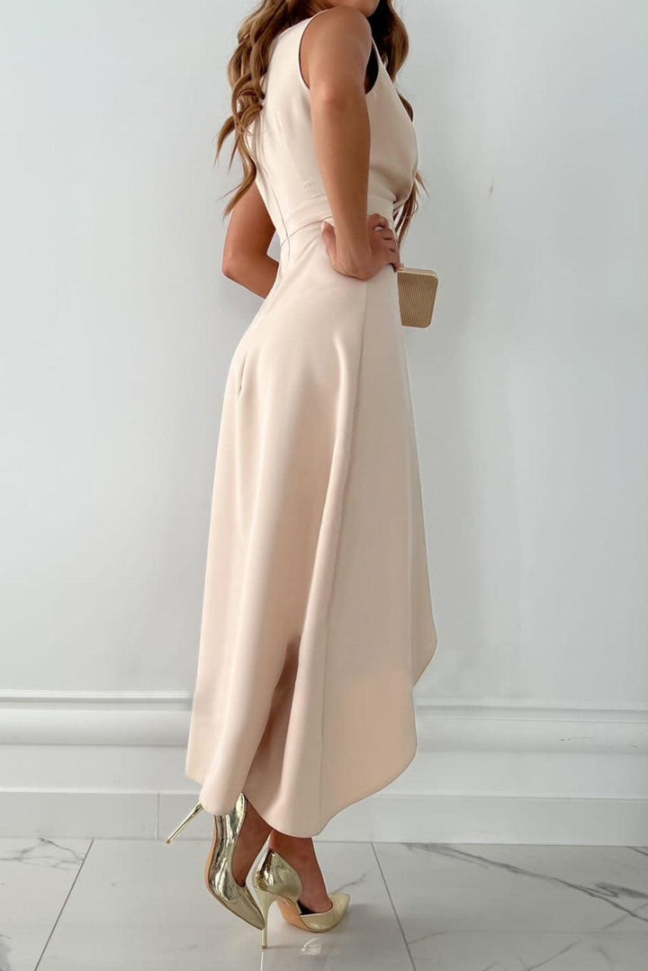 Isabella™ | Vestido con estampado rosa