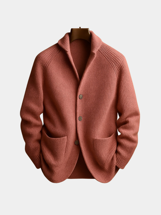 Cárdigan de pana para hombre