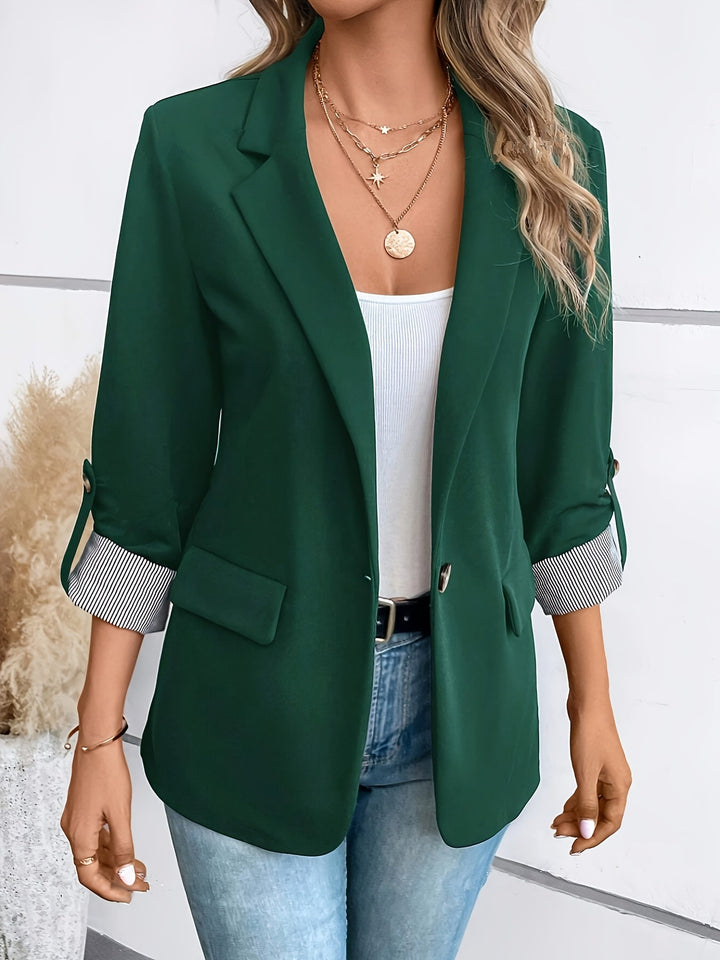 Women’s Long-Sleeve Casual Office Blazer