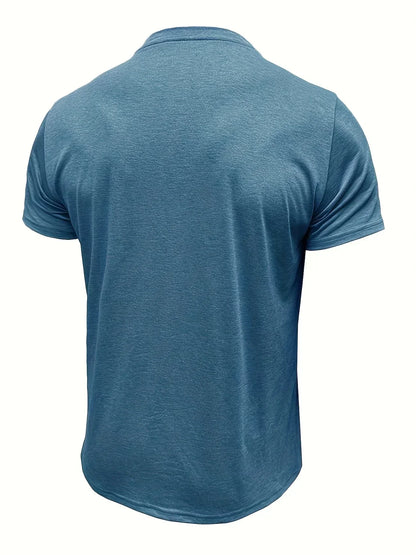 Classic Round Neck Pocket Shirt