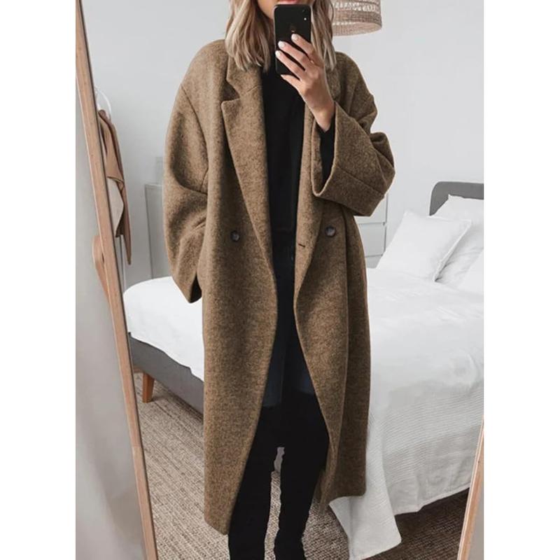 M&D™ - Women's Winter Double-Breasted Long Wool Coat