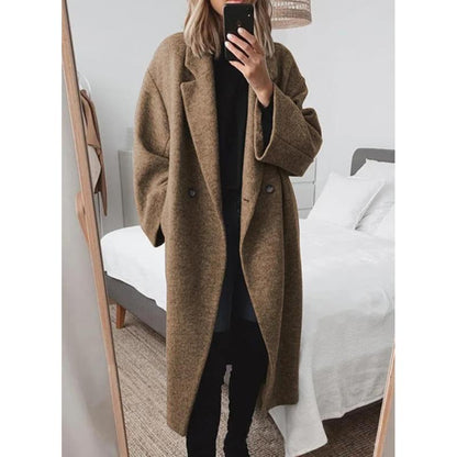 M&D™ - Women's Winter Double-Breasted Long Wool Coat