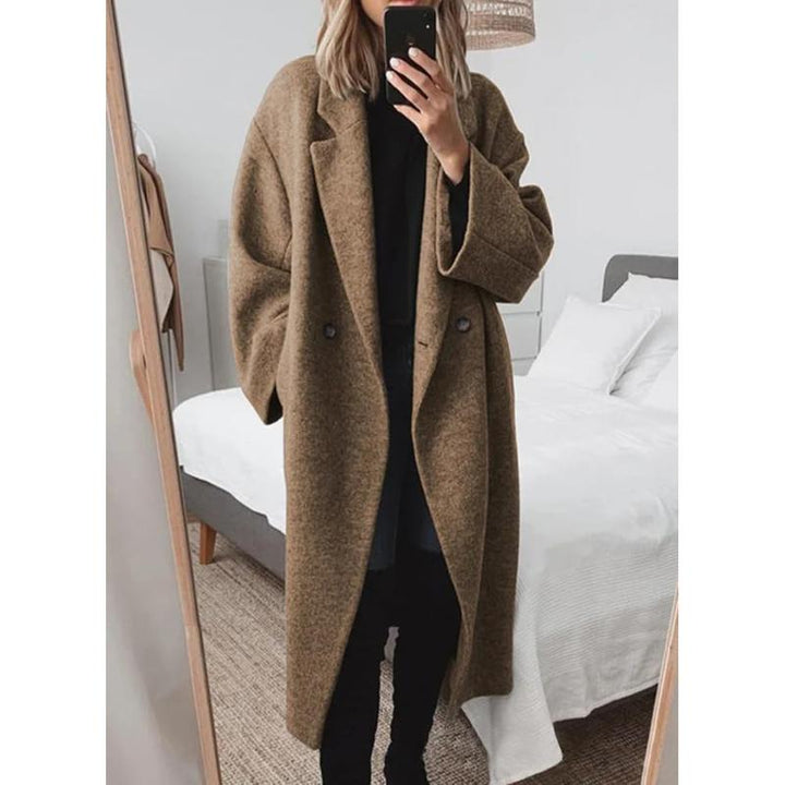 M&D™ - Women's Winter Double-Breasted Long Wool Coat