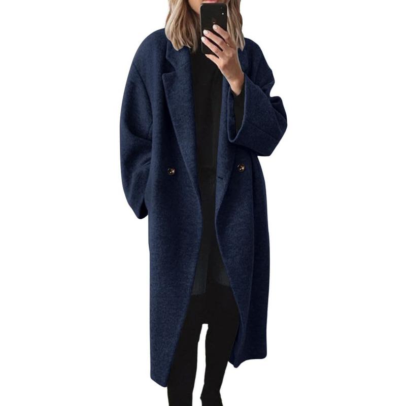 M&D™ - Women's Winter Double-Breasted Long Wool Coat