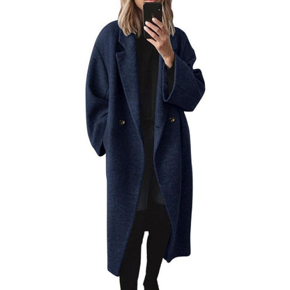 M&D™ - Women's Winter Double-Breasted Long Wool Coat
