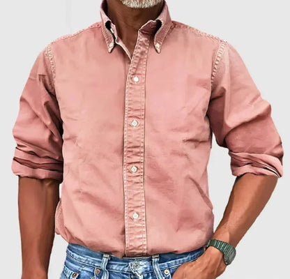 Men’s Casual Button-Up Shirt