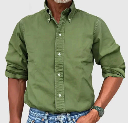 Men’s Casual Button-Up Shirt