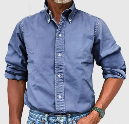 Men’s Casual Button-Up Shirt