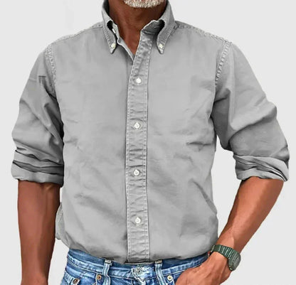 Men’s Casual Button-Up Shirt