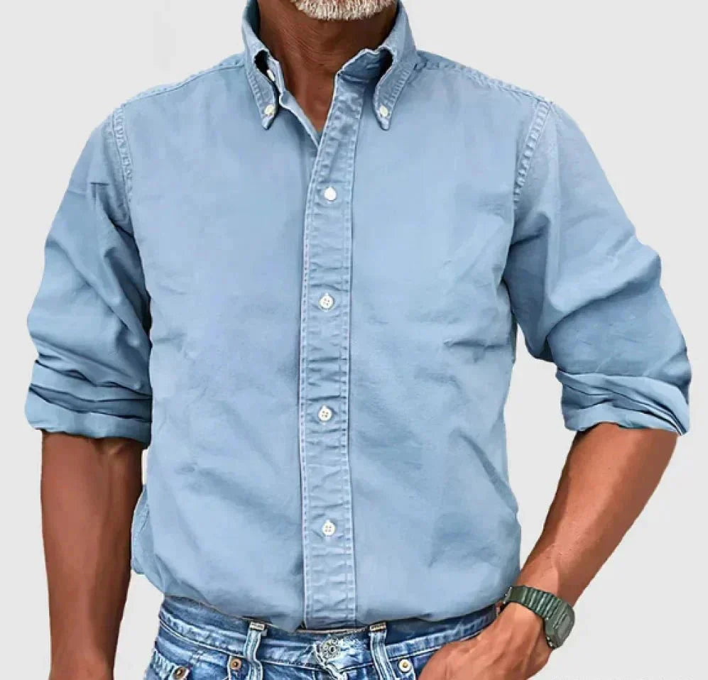 Men’s Casual Button-Up Shirt