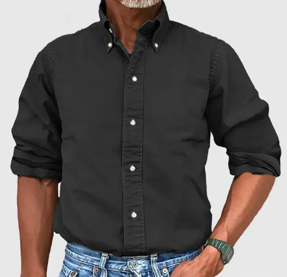 Men’s Casual Button-Up Shirt