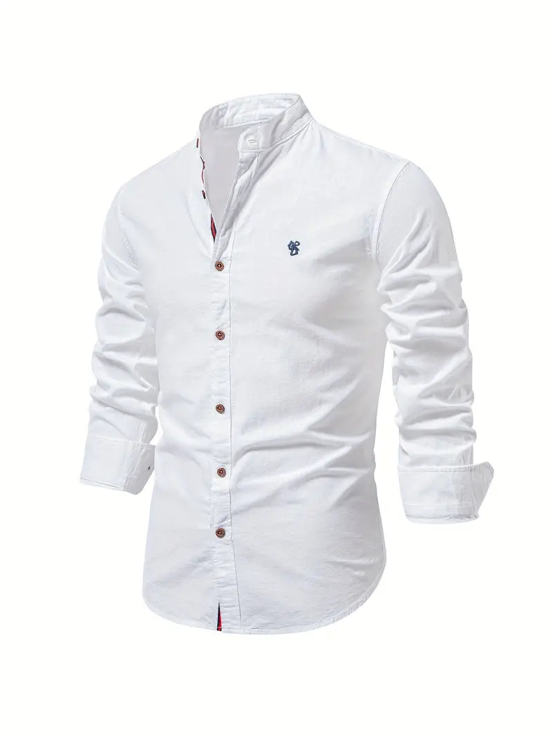 Men’s Spring Casual Button Shirt