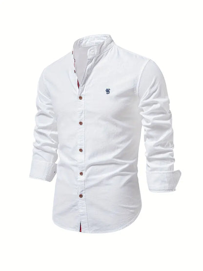 Men’s Spring Casual Button Shirt