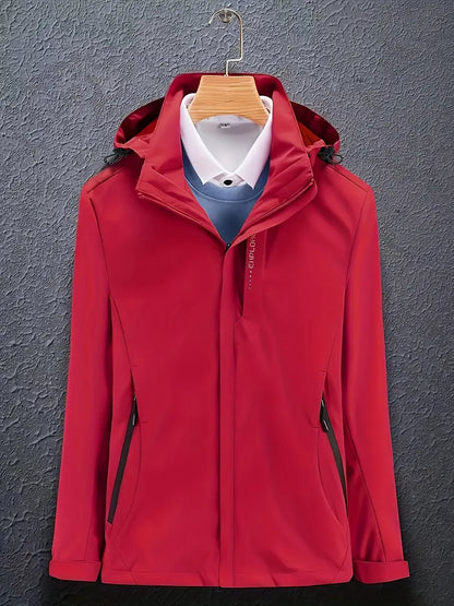 Women’s Winter Zip Closure Hooded Jacket